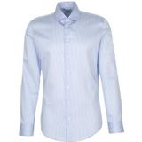 Seidensticker - X-Slim - Zakelijk Overhemd - Blauw - Lange Mouwen - 100% Katoen