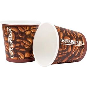 HEKU 30471 papieren bekers espresso-to-go, karton