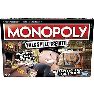 Hasbro Monopoly Valsspelers Editie Nederlands, 7.5 x 7.5 x 7.5 cm