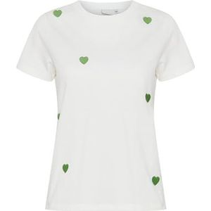 ICHI T-shirt voor dames, 114201/Cloud Dancer, XL