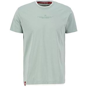 Alpha Industries Dubbellaags T-shirt voor heren Dusty Green