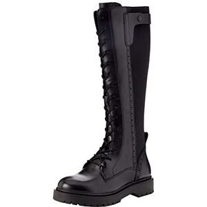 Geox Dames D Bleyze Fashion Boot, zwart, 40 EU