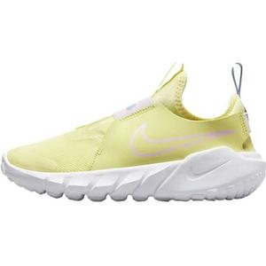 Nike Flex Runner 2 Sneakers voor jongens, Citron Tint Pearl Pink Cobalt Bliss, 19.5 EU