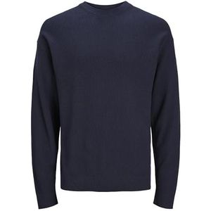 JACK & JONES JPRCCSPRING Perfect Knit Crew Neck, night sky, XS