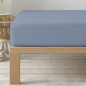 Degrees Home Collection Hoeslaken, 105 x 190 x 33 cm, polyester microvezel, niet-giftige Oeko-Tex-kwaliteit, superzacht, grijsblauw