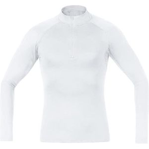 GORE WEAR Ademend ondershirt met opstaande kraag voor heren, multisport, XL, wit