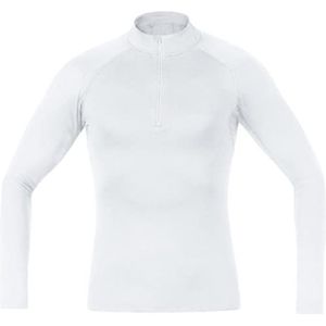 GORE WEAR Ademend ondershirt met opstaande kraag voor heren, multisport, XXL, wit