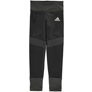 Adidas Yg TR FAV L T Tights, meisjes, grijs/zwart/wit, 164 (13/14 jaar)