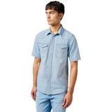 Denim Overhemd - Katoen - Regular Pasvorm - Non-Stretch