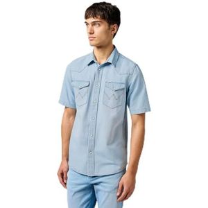 Denim Overhemd - Katoen - Regular Pasvorm - Non-Stretch