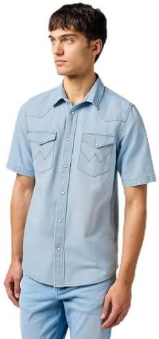 Denim Overhemd - Katoen - Regular Pasvorm - Non-Stretch