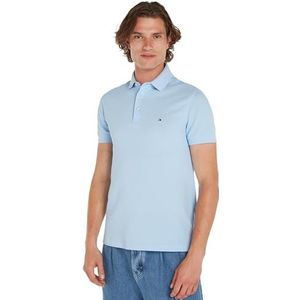 Tommy Hilfiger Heren S/S Polo's, Kingly Blauw, M