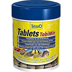 Tetra Tablets TabiMin hoofdvoer (voedertabletten voor op de grond grond grondelende siervissen, voor alle bodemetende en schurende vissen), 275 tabletten