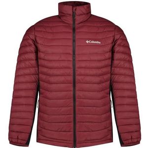 Columbia - Powder Pass - Jas - Rood - Hybride - Lichtgewicht Warmte