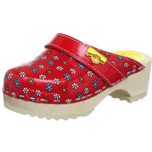 Pippi Langstrumpf meisjes rullgardina slippers, rood (red), 32 EU