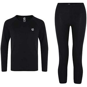 Dare 2b Elate II Kids BaseLayer Set - comfortabel zacht ondergoed van geborsteld thermisch materiaal, snel vochtafvoerend en sneldrogend met antibacteriële geurcontrole