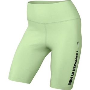 Nike Dames Shorts W Nk One Df Hr Shrt Gls, Vapor Green/Black, FZ4873-376, 2XL