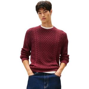 Tommy Jeans - Slim Fit - Gebreide Pullover - Katoenmix