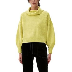 s.Oliver Gebreide damestrui, geel, 42