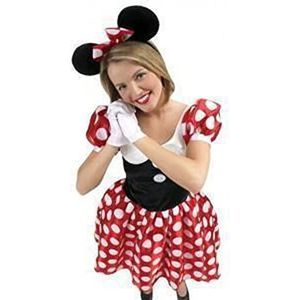 Rubie's Officiële dames Disney Minnie Mouse kostuum voor volwassenen, klein