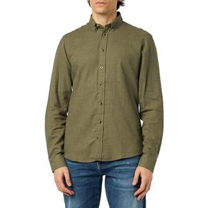 Blend Shirt voor heren, Pp Noos overhemd, 180523/Winter Moss, M