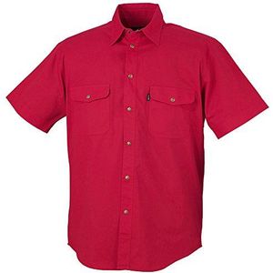 Blakläder 324011905600S Profielhemd-korte mouwen maat S in rood