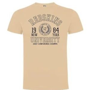 REDSKINS T shirts Polos Shirts Tanktops En Sweatshirts Sportkleding Thermisch Kleding Voor Kinderen Jongen Meisje Model Rs2224 Beige Maat 16 Jaar