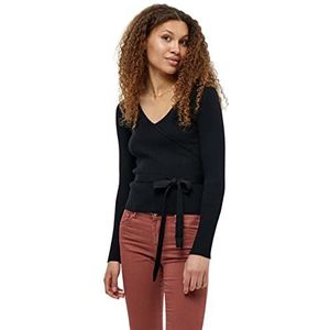 Desires Dames Jea wrap Cardigan, Zwart, L