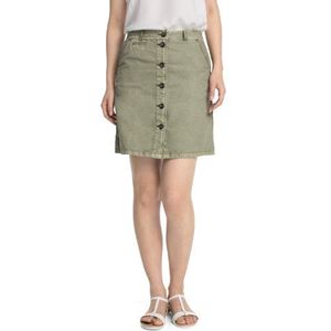 ESPRIT Dames A-lijn rok 054EE1D009, groen (Moss Green 347), 34