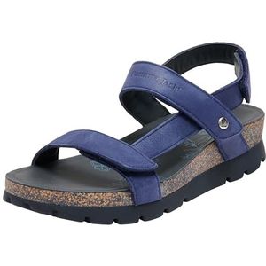 Panama Jack Selma Flat Sandaal voor dames, Marino B20, 39 EU