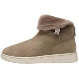 Candice Cooper Enkellaarsjes van velours, Taupe, 36 EU