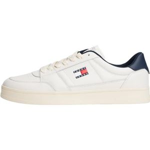 Tommy Jeans - THE GREENWICH NEW ESS - Sneakers - Navy / Knalrood / Wit