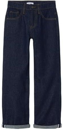 NAME IT - NKMRYAN - Jeans - Blauw Denim - Wide Leg