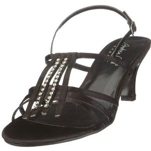 Andrea Conti 362139 Klassieke Damessandalen, zwart, 37 EU
