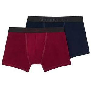Abanderado 2 x gesloten boxershorts voor heren, Meerkleurig, 52