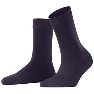 FALKE Dames Sokken ClimaWool W So wol lyocell eenkleurig 1 paar, Rood Wineberry 8761, 37-38