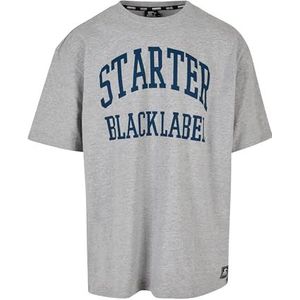 STARTER BLACK LABEL Heren T-shirt oversize Tee heathergrey S, HEATHERGREY, S