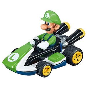 Carrera GO!!! Mario Kart™ - Luigi I racebanen en gelicentieerde slotcars | tot 2 spelers | Voor jongens en meisjes vanaf 6 jaar en volwassenen