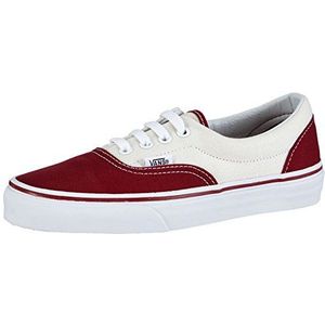Vans U Era 2-Tone, Low-Top Sneakers voor heren, Multicolour 2 Tone Fietsen Rood Wit, 41 EU