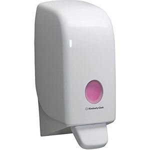 AQUARIUS Handreiniger Dispenser 6948-1 x witte Handreiniger Dispenser voor wandbevestiging (geschikt voor naVULLIngen van 1 liter),wit