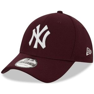 New Era New York Yankees MLB Diamond Era Wijnrood Verstelbare 9Forty Pet