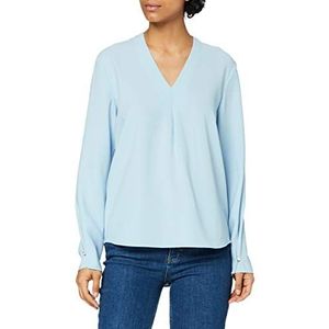 SELECTED FEMME Dames Slfluna Ls Top Noos Blouse, Cashmere Blue, 34