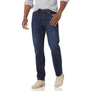 Amazon Essentials Straight-Fit Stretch Jeans,Indigo Wassen,42W / 32L