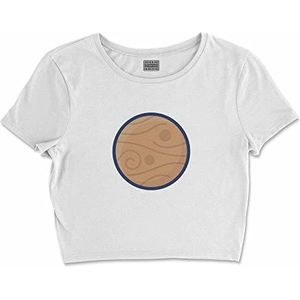 Bona Basics, Digitaal bedrukt, basic T-shirt voor dames,%100 katoen, wit, casual, damestops, maat: XL, Wit, XL