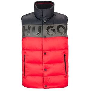 HUGO Outerwear Waistcoat voor heren, Open pink693, XL