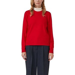 Gebreide Trui - Ronde Hals - Regular Fit - Viscosemengsel - Decoratief Breipatroon