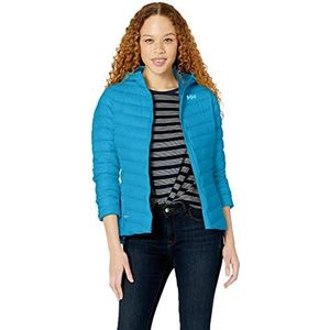 Helly Hansen W Verglas Hooded Down Geïsoleerd Sportjack, Blauw (Azul Wave 632), Small (maat van de fabrikant: S) voor dames