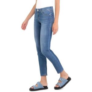 Replay Faaby Powerstretch Denim Jeans voor dames, 009, medium blue., 23W x 30L