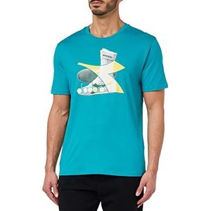 Diadora SS Archive T-shirt voor heren, lapis, XXL