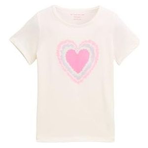 TOM TAILOR T-shirt voor meisjes, 10315 - Whisper White, 92-98